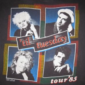 1985 TIL TUESDAY VOICES CARRY VINTAGE T-SHIRT AIMEE MANN