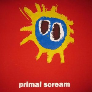 1991 PRIMAL SCREAM SCREAMADELICA VINTAGE T-SHIRT CREATION