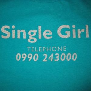 1996 LUSH SINGLE GIRL VINTAGE T-SHIRT SHOEGAZE 4AD