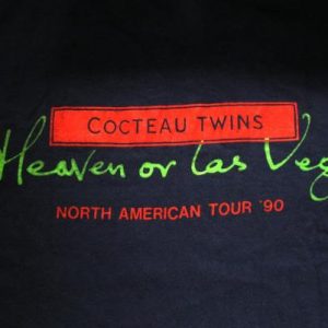 1990 COCTEAU TWINS CREW ONLY VINTAGE T-SHIRT SHOEGAZE