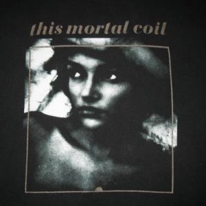 1991 THIS MORTAL COIL BLOOD VINTAGE T-SHIRT COCTEAU TWINS