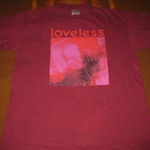 1991 MY BLOODY VALENTINE LOVELESS TOUR VINTAGE T-SHIRT