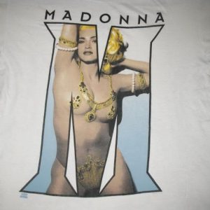 1993 MADONNA GIRLIE SHOW VINTAGE T-SHIRT STEVEN MEISEL