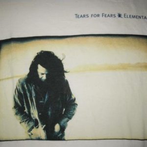 1993 TEARS FOR FEARS ELEMENTAL VINTAGE T-SHIRT