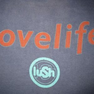 1996 LUSH LOVELIFE VINTAGE T-SHIRT SHOEGAZE 4AD