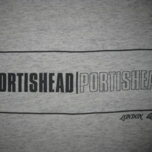 1997 PORTISHEAD VINTAGE T-SHIRT TRIP HOP BRISTOL