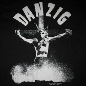 1990 DANZIG UNCENSORED LUCIFUGE VINTAGE T-SHIRT SAMHAIN