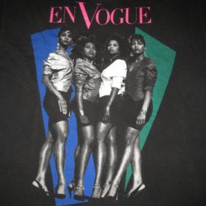 1990 EN VOGUE BORN TO SING VINTAGE T-SHIRT