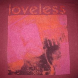 1991 MY BLOODY VALENTINE LOVELESS VINTAGE T-SHIRT LS