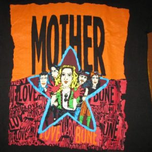 1990 MOTHER LOVE BONE VINTAGE T-SHIRT PEARL JAM GRUNGE