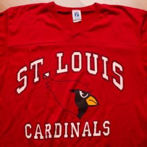 St. Louis Cardinals Logo 7 T-Shirt, NFL Arizona Team, 80s