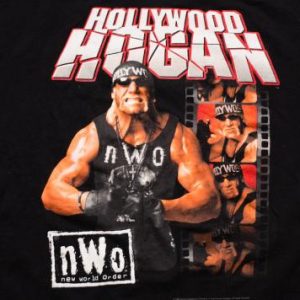 Vintage 90s Hollywood Hogan NWO T-Shirt, Hulk Wrestling