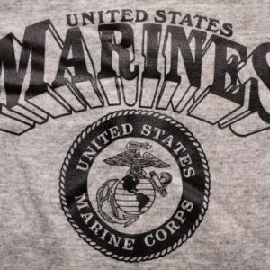 US Marines 3D Raglan Crewneck Sweatshirt, USMC Military