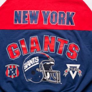 Vintage 80s New York Giants Sweatshirt, NYC NFL Apparel