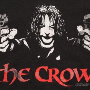 1998 The Crow T-Shirt, Brandon Lee Gun Barrels, James O'Barr