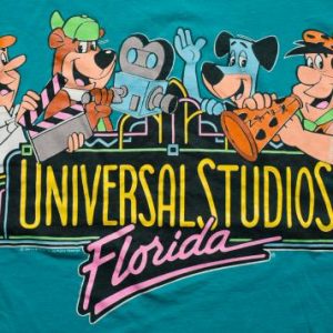 Vintage 90s Universal Studios Florida T-Shirt, Hanna Barbera