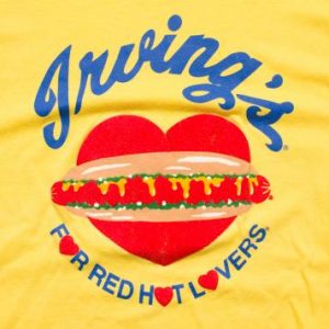 Vintage 80s Irving's For Red Hot Lovers T-Shirt, Chicago