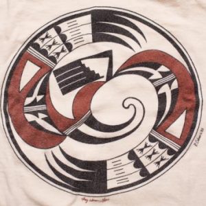 Frog Woman Hopi T-Shirt, Pueblo Indian Pottery Art, R Coburn