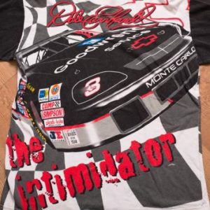 Vintage 90s Dale Earnhardt 3 NASCAR T-Shirt, All Over Print