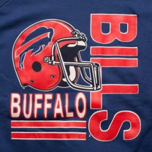 Vintage 80s Buffalo Bills Crewneck Sweatshirt, NFL Apparel