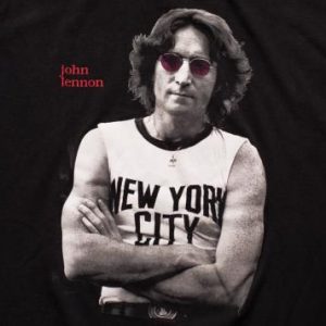 John Lennon Dreamer T-Shirt, New York City, The Beatles, 90s