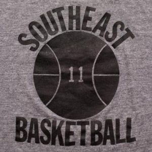 Southeast Basketball 11 Cutoff T-Shirt, Athletic Crop Top