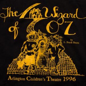 The Wizard of Oz T-Shirt, Children's Play, L. Frank Baum