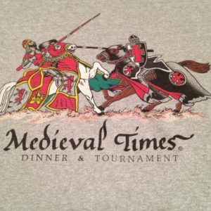 Vintage 1980s Medieval Times T Shirt