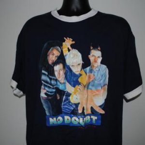 1996 No Doubt Vintage 90's Ska Punk Spiderwebs Tour T-Shirt