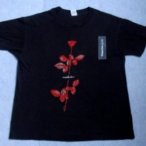 Vintage 1990 Depeche Mode Violator Tour Black T-Shirt