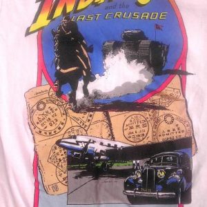 INDIANA JONES and the Last Crusade Movie Vintage t-shirt