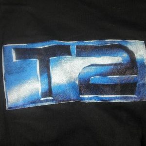 TERMINATOR 2 MOVIE vintage t-shirt schwarzenegger 1990 T2 90