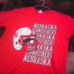 Vintage 90s Cornhuskers NEBRASKA college football t-shirt