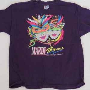 80'S VINTAGE MARDI GRAS FRENCH QUARTER SHIRT