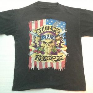 1991-92 Guns N Roses Concert Tour T Shirt