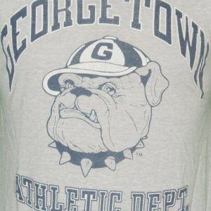 1980s Vintage Georgetown Hoyas Athletic Dept THIN T Shirt