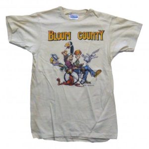 1984 WASHINGTON POST BLOOM COUNTY T SHIRT SMALL