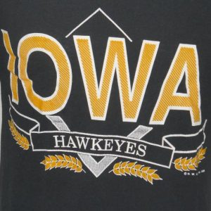 1988 Iowa Hawkeyes 50/50 Vintage T Shirt