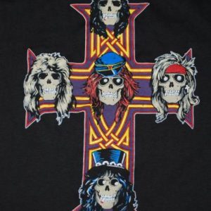 VINTAGE 1987 GUNS N ROSES APPETITE FOR DESTRUCTION T-SHIRT *