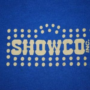 VINTAGE THE WHO 1979 SHOWCO TOUR T-SHIRT