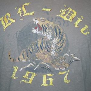 Ralph Lauren Polo Tiger Combat Style Retro Shirt