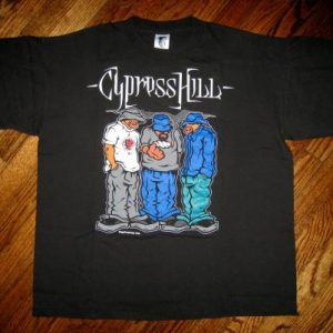 Vintage 1992 Cypress Hill Pass the Blunt hip hop T-shirt xl