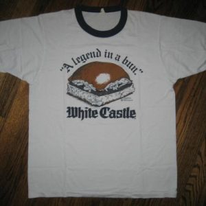 1982 White Castle Legend in a Bun vintage 80s Burger T-shirt