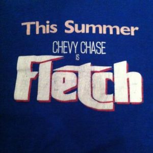 Vintage Fletch Movie Promo T-Shirt - 1985