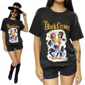 Vintage 90s The Black Crowes Shake Your Money Maker Tour T S