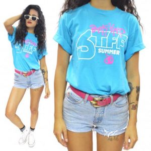 Vintage 80s Party Hard Stiff Summer '86 T Shirt Sz L