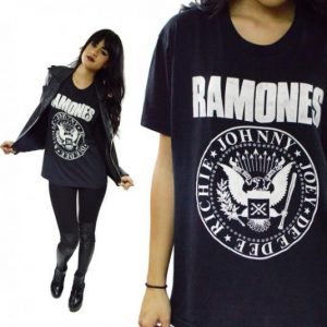 Vintage 80s Ramones Hey Ho Let's Go T Shirt