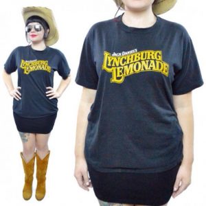 Vintage 80s Jack Daniel's Lynchburg Lemonade Liquor T Shirt