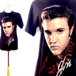 Vintage 90s ELVIS PRESLEY The King NWT T Shirt Sz M