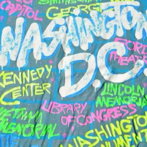 Vintage 1980s Washington DC Souvenir T-Shirt L/XL